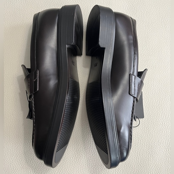 NWT -Zara Men’s Tassel Leather Loafer - EU Size 45 / US Size 12 - Picture 3 of 7